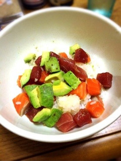 まぐろアボカド丼-レシピのメイン写真