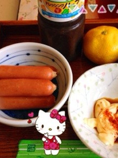 ソーセージ〜♡(o˘◡˘o)〜♪-レシピのメイン写真