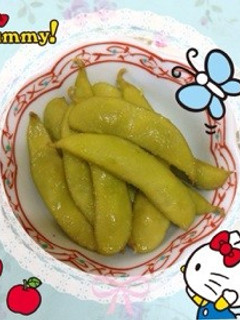 圧力鍋で枝豆〜♪…(o˘◡˘o)♡-レシピのメイン写真