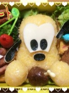 簡単!プルート☆キャラ弁・遠足ディズニー-レシピのメイン写真