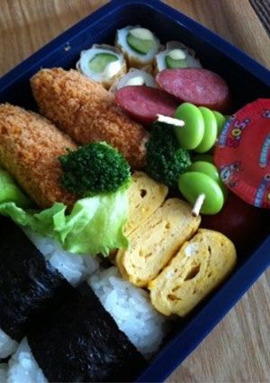お弁当に簡単ふんわり＊だし巻風卵焼き-レシピのメイン写真