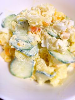 簡単☆レンジでポテトサラダ-レシピのメイン写真