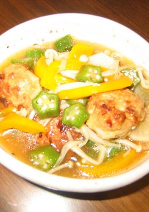 肉だんごの野菜たっぷりあんかけ-レシピのメイン写真
