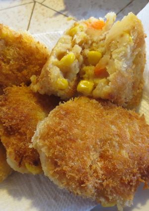 あげない余り物 カリカリ♪カリーコロッケ-レシピのメイン写真