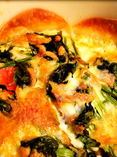 *簡単!餃子の皮で キッシュ**-レシピのメイン写真