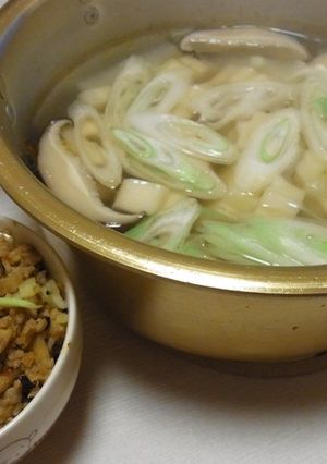 もっちり♪ちくわぶの肉味噌掛け水餃子風-レシピのメイン写真