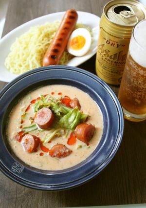 ジョンソンヴィル★豆乳担々つけ麺-レシピのメイン写真