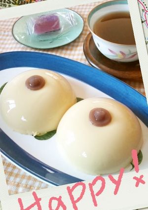 リアルなぷりんぷりんおっぱいプリン-レシピのメイン写真