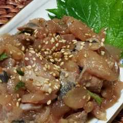 รูปของ アジのごましそ和え