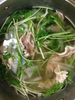 簡単!大根と豚肉あっさりスープ☆-レシピのメイン写真