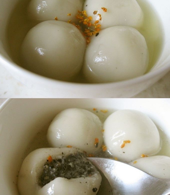 黒胡麻団子（芝麻湯圓） by H26cuisine 【クックパッド】 簡単