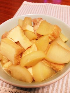 大根と厚揚げの煮物-レシピのメイン写真