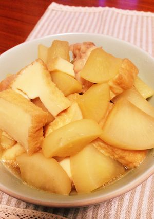大根と厚揚げの煮物-レシピのメイン写真