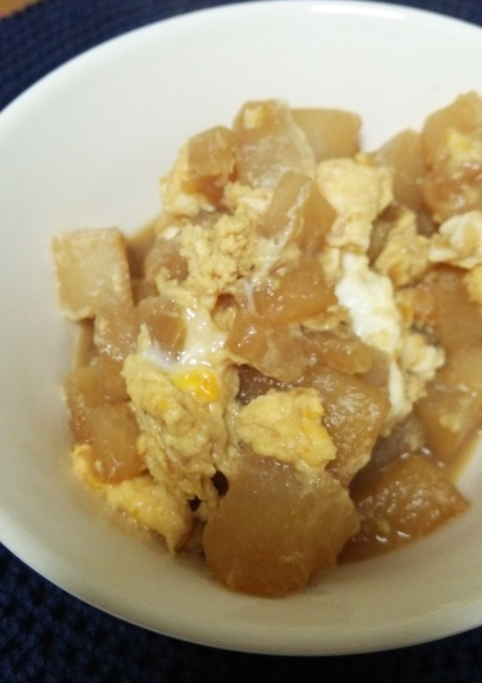 失敗した大根の煮物で卵とじ-レシピのメイン写真