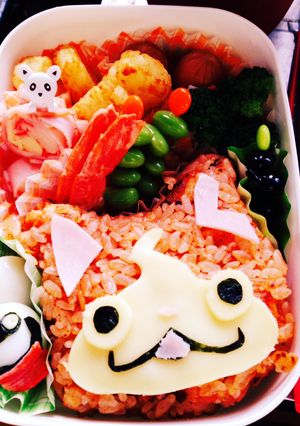 キャラ弁 ☆妖怪ウォッチ ☆ジバニャン-レシピのメイン写真