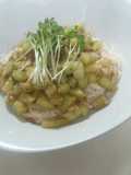 るる15塩レモン♪簡単・胡瓜とツナの素麺