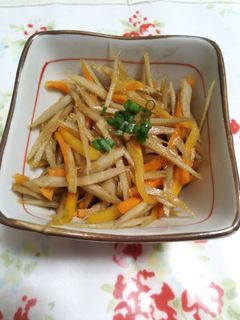 きんぴらごぼう-レシピのメイン写真