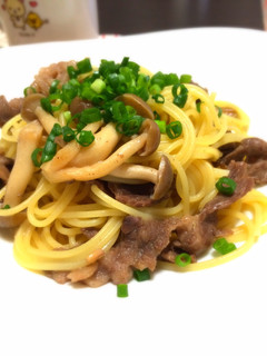 牛肉ときのこの和風パスタ-レシピのメイン写真