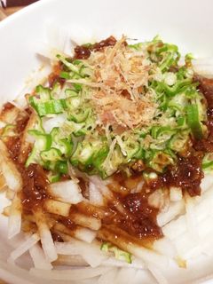 大根とオクラのネバネバ梅肉和え和風サラダ-レシピのメイン写真