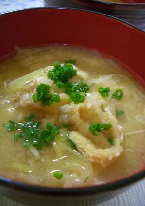おろし大根と油揚げのお味噌汁-レシピのメイン写真