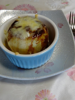玉ねぎカップの味噌チーズ-レシピのメイン写真