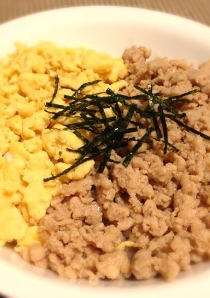 すぐできるそぼろごはん-レシピのメイン写真