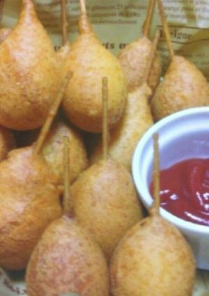 パンケーキミックスでミニアメリカンドッグ-レシピのメイン写真