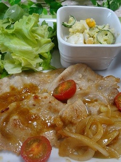 簡単!ダンナさん大好物豚のしょうが焼き-レシピのメイン写真