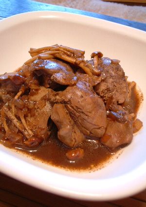 鶏レバーのバルサミコ煮-レシピのメイン写真