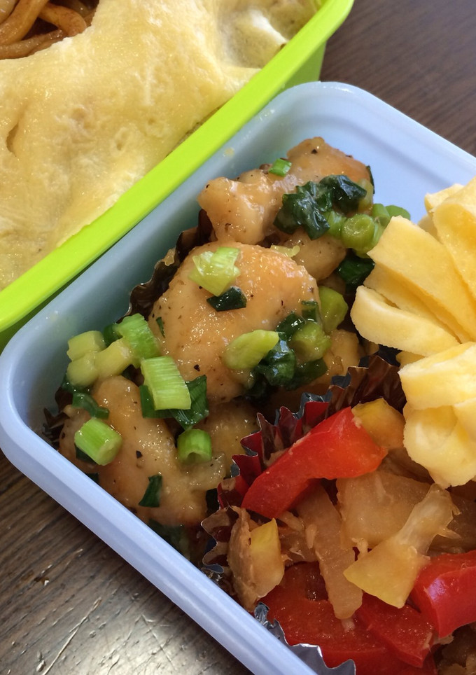 ささみの甘味噌ネギ絡め〜-レシピのメイン写真