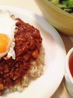 ミックスビーンズのキーマカレー-レシピのメイン写真