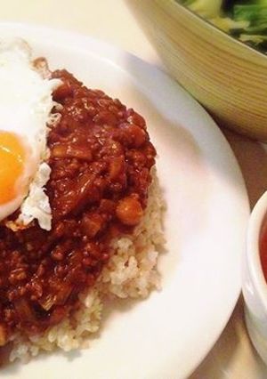 ミックスビーンズのキーマカレー-レシピのメイン写真
