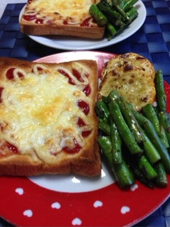 ケチャップマヨのチーズトースト-レシピのメイン写真