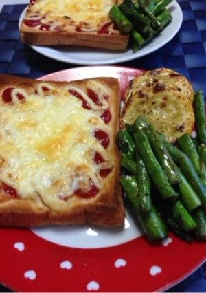 ケチャップマヨのチーズトースト-レシピのメイン写真