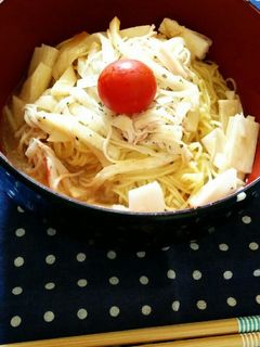 白い冷やし中華-レシピのメイン写真