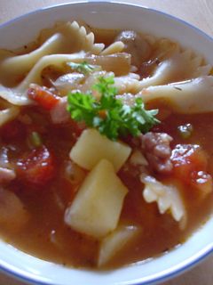 野菜たっぷりミネストローネ♪-レシピのメイン写真