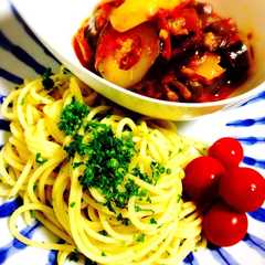 รูปของ シンプル！レモン＆バターの爽やかパスタ
