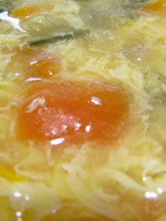 ☆完熟トマトと卵のスープ-レシピのメイン写真