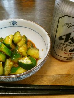 簡単でおいしい! キュウリのオイキムチ-レシピのメイン写真