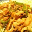 豚こまの大葉にんにく醤油焼き
