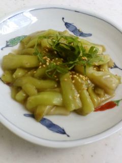 夏真っ盛り あんかけ風茄子炒め-レシピのメイン写真