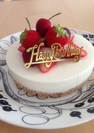 とっても簡単＊とろけるレアチーズケーキ-レシピのメイン写真