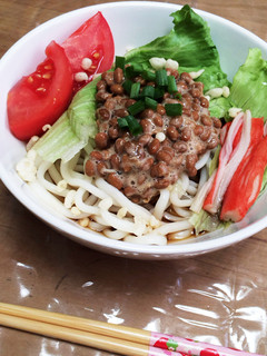 パパッと簡単!サラダうどん-レシピのメイン写真