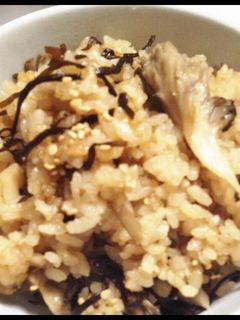 舞茸ご飯( ^ω^ )-レシピのメイン写真