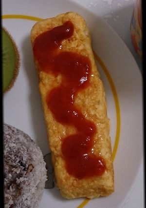おからパウダーでふわふわオムレツ-レシピのメイン写真
