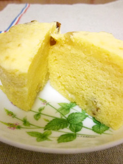 生クリームでふわふわ ケーキ?蒸しパン-レシピのメイン写真