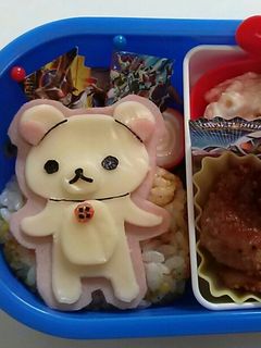 キャラ弁 簡単 コリラックマ全身Ver-レシピのメイン写真