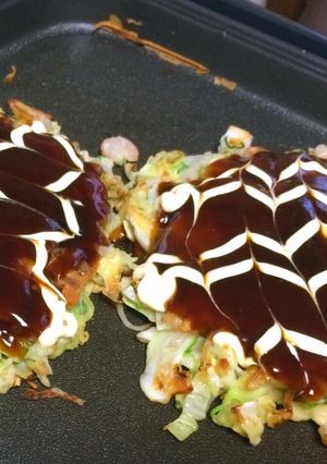簡単デコレーションお好み焼き-レシピのメイン写真