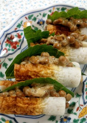 おかあ君の竹輪の納豆はさみ-レシピのメイン写真