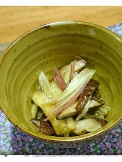 夏のおつまみにも♪焼きナスの和え物-レシピのメイン写真